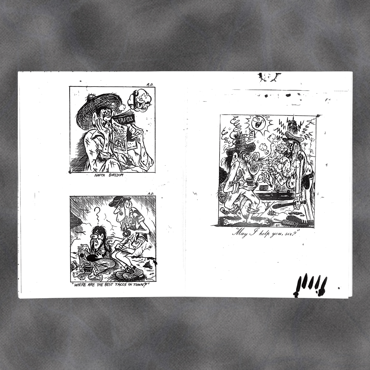 Abraham Díaz的漫畫選集系列RATCHARGE 46:圖片 5